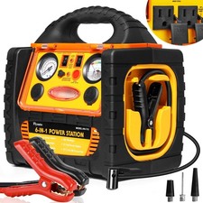 1800a Car Jump Starter Wair Compressor 150psi 12v