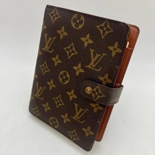 LOUIS VUITTON Monogram Agenda MM Day Planner Cover R20105 LV Auth Excellent C403