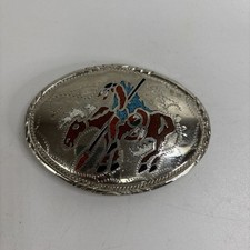 Fibbia Cintura Vintage Paninaro Western El Charro Style Pesante Hartley USA #9