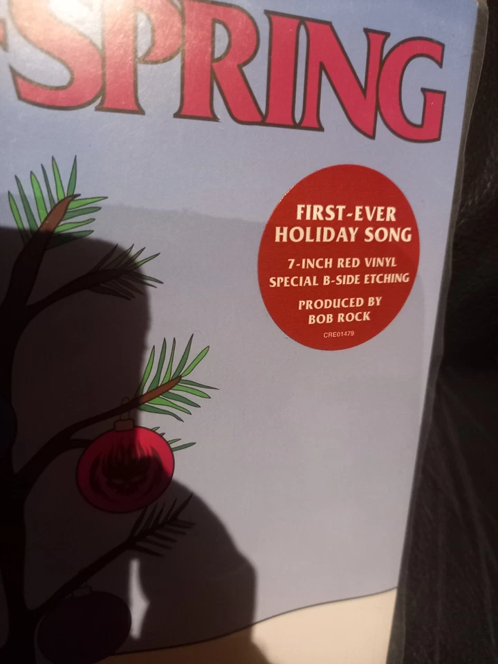 The Offspring - Christmas (Baby Please Come Home) - Sealed Red Vinyl 7" - 2020 - Image 2 of 3