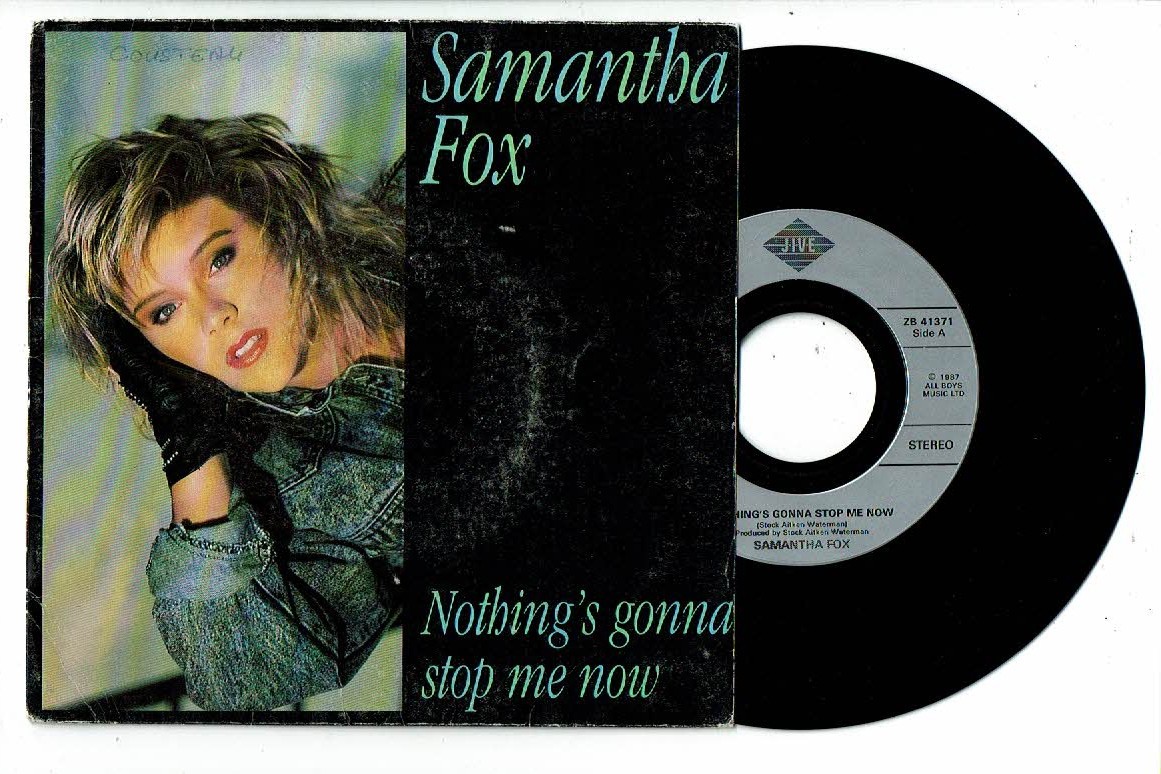 Samantha Fox Vinyl 45 RPM 7 "" Sp NOTHING'S GONNA Stop Me Now - Dream City Vgc =