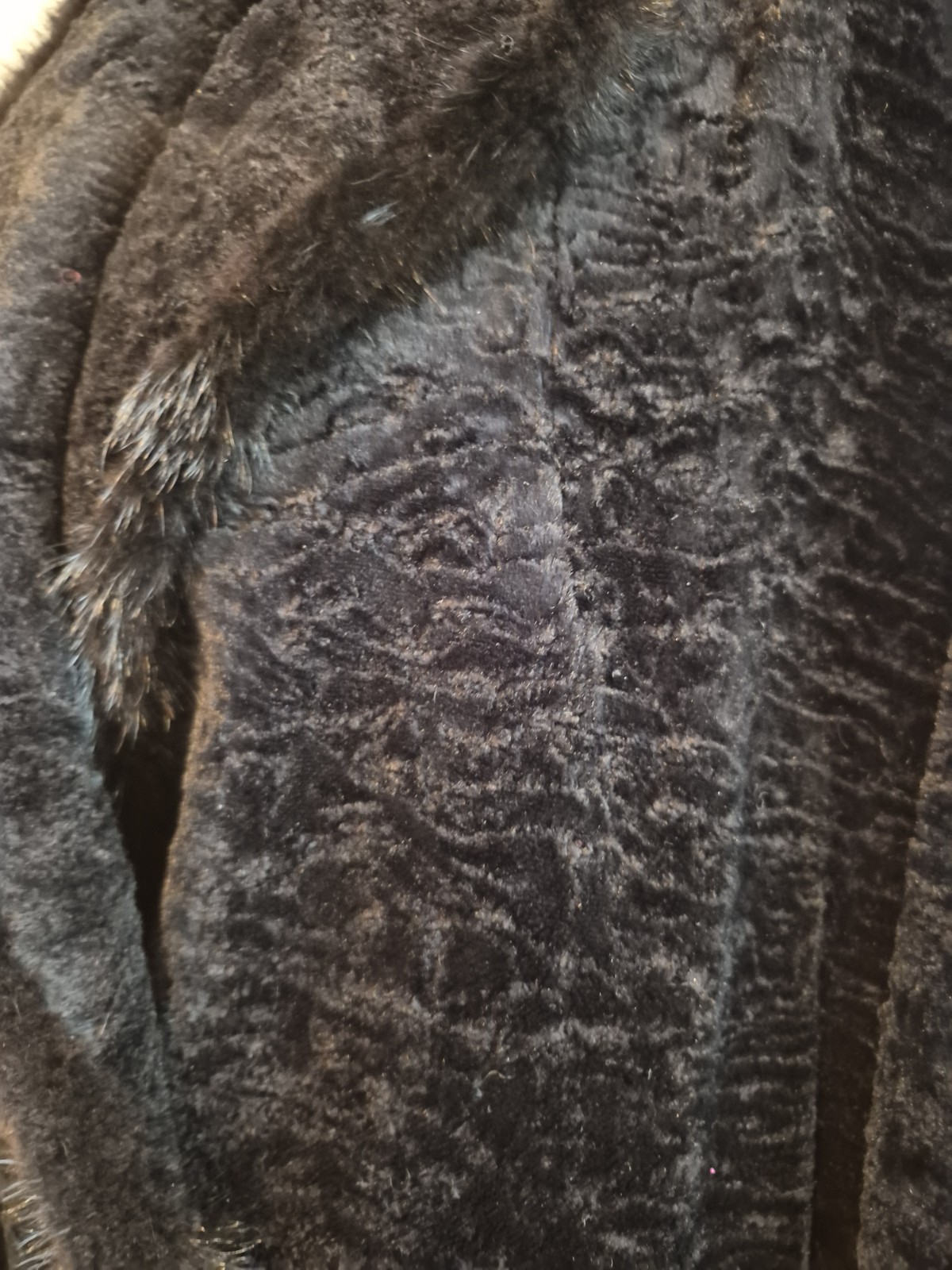 Selrabi Collection Black Button Collared Mid-Leng… - image 4