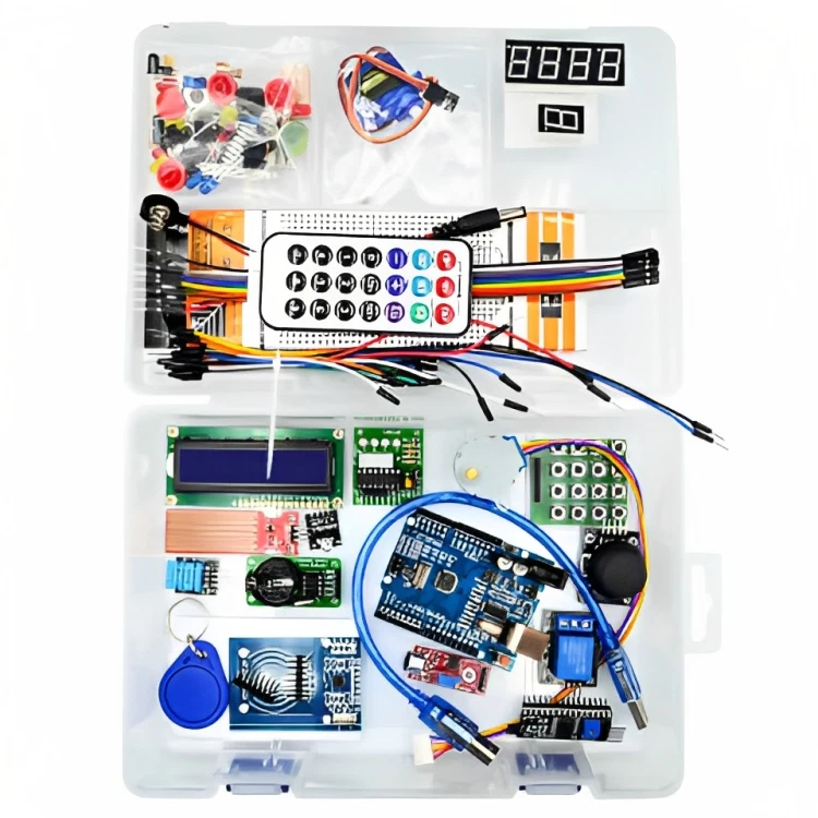 Kit ARDUINO Uno Complet - ARDUINO INCLUSE - 40 accessoires - Photo 3/4