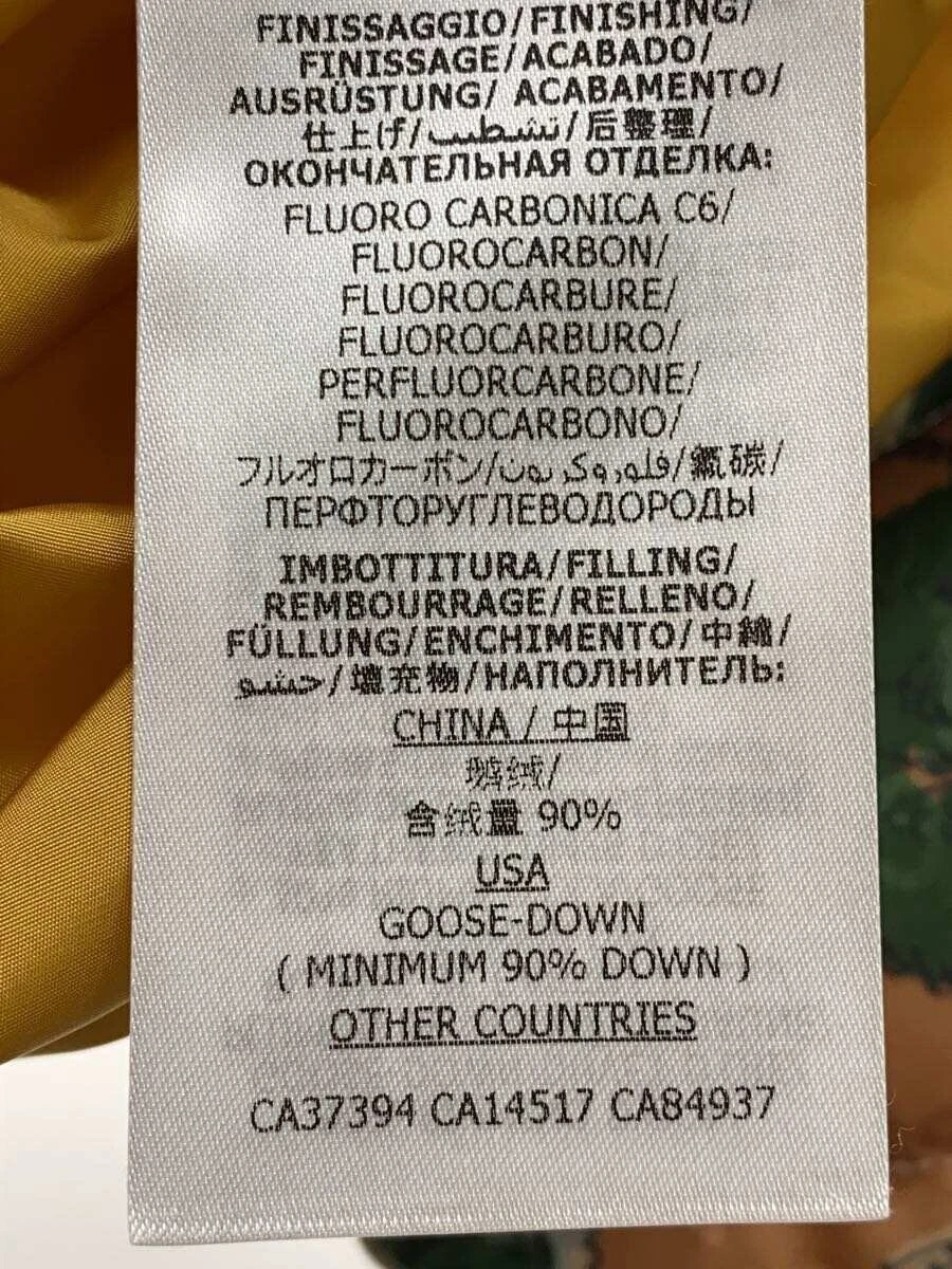 Piumino lungo donna Gucci taglia 10 poliestere modello all over #EF AAA