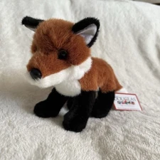 Douglas Cuddle Toys Bushy Red Fox 10” Realistic Plush With Tags