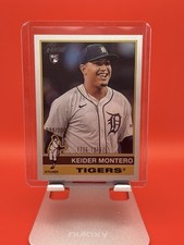 2025 Topps Heritage - Keider Montero #41 Bicentennial 98 /200 (RC)