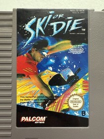 Nintendo NES Ski or Die. Modul+Schuber