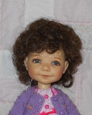 Playhouse CINDY Doll Wig SIZE 8/9 LIGHT BROWN Short Curls 3 Sets Ponytails NWT