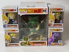 Lot Of 5 Dragon Ball Z Funko Pops | Goku, Vegeta, Shenron, Beerus