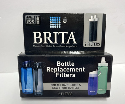 Brita Bottle Replacement Filters 2 pack BB06 For Hard-Sided & Sport Bottles