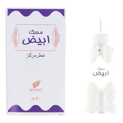 Afnan Unisex Musk Abiyad Perfume Oil 0.67 oz Fragrances 6290171001058