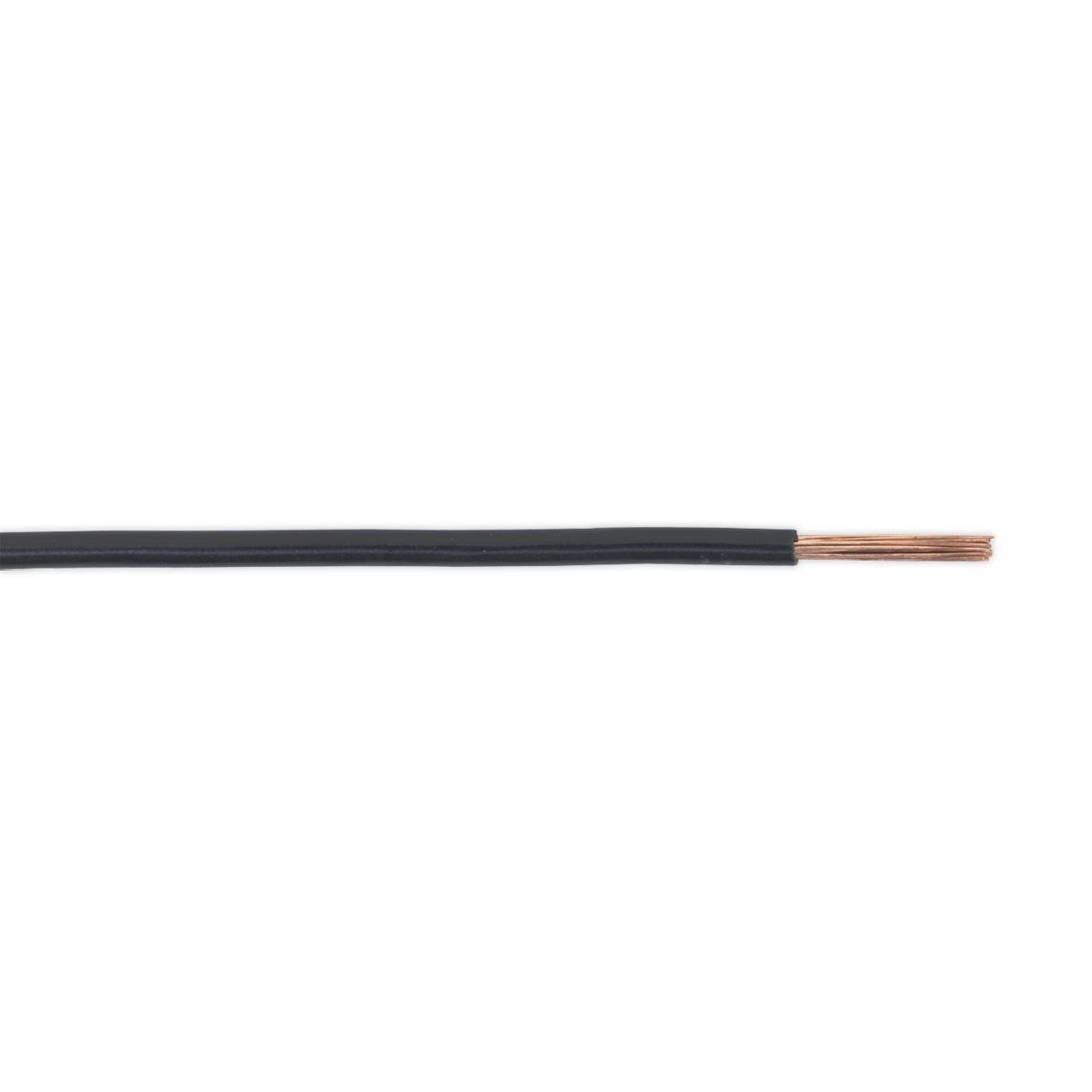 Sealey Automotive Cable Thin Wall Single 2mm� 28/0.30mm 50m Black AC2830BK