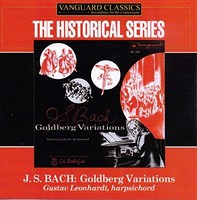 Bach / Leonhardt - Goldberg Variations - Cd - F600Z