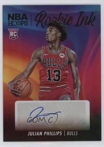 2023-24 Panini NBA Hoops Rookie Ink Julian Phillips #RI-PHL Auto RC