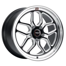 Weld Racing Wheels Laguna Drag 18x5 -8 Gloss Black Milled 5x120 (QTY 1)