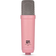 RODE NT1 Signature Pink Large Diaphragm Condenser Microphone Pink NT1SIGNATUREPINK