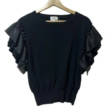 Auth LANVIN en Bleu - Black Women's Cutsew