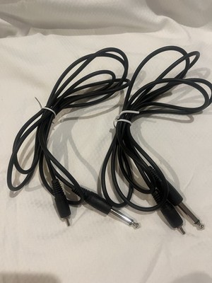 2 Count Audio Cable Connectors/Adapters with Male TRS and Male Peg Connectors