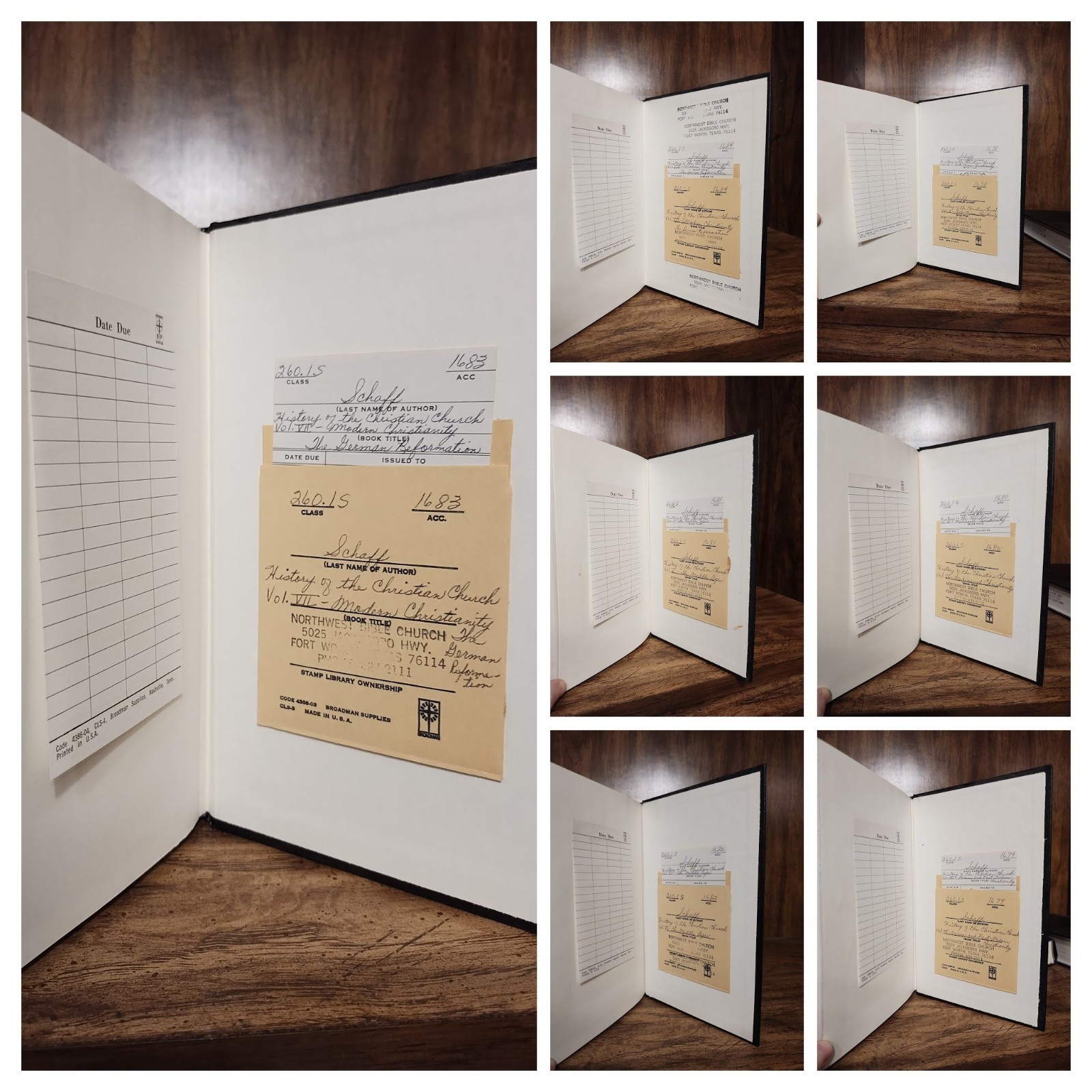 History of the Christian Church Vol 2-7 Set Phillip Schaff Eerdmans HC