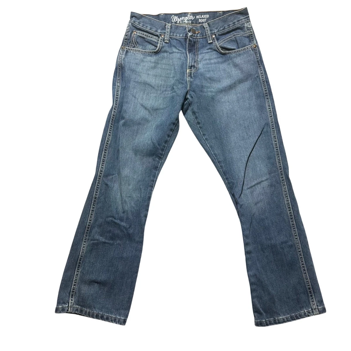 Wrangler Jeans heren Authentics Mens Big & Tall Classic Relaxed Fit Jean,Militair Blue Flex,36W / 36L
