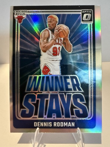 Dennis Rodman [Holo] #16 2024 Panini Donruss Optic Winner Stays card