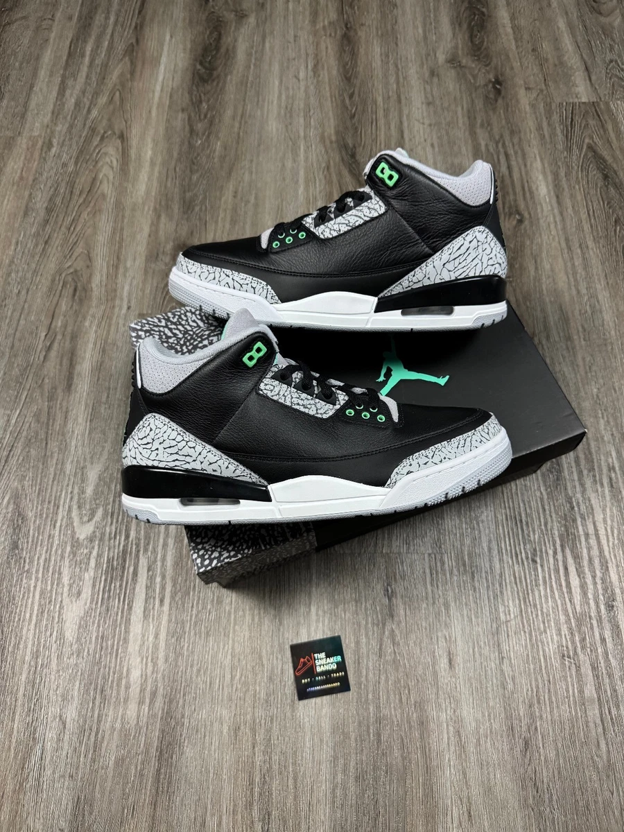 Jordan 3 Retro Green Glow Just Listed 2026