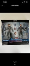 Hasbro Marvel Legends Hawkeye & Black Widow Boxed Figures w  Accessories