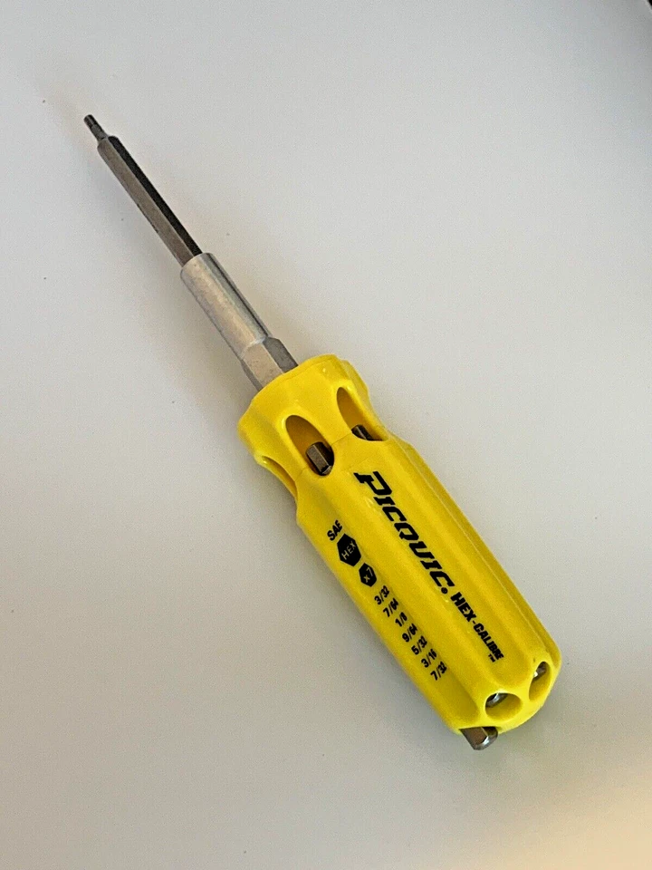 PICQUIC HEX MULTI BIT DRIVERS - SAE - METRIC - TORX - {three separate tools} - Image 3 of 4