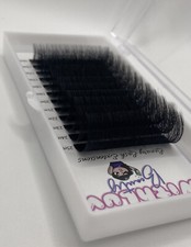 Lash Extension D Curl 16-20Mm Eyelash Extension Mixed Tray Silk Classic Lash Ext