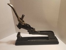 Vintage Acme No.1 Cast Iron Steel Made In USA Book Binding Stapler With Staples