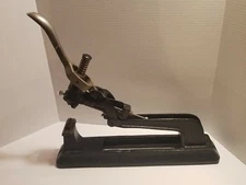 Vintage Acme No.1 Cast Iron Steel  Made In USA Book Binding Stapler With Staples