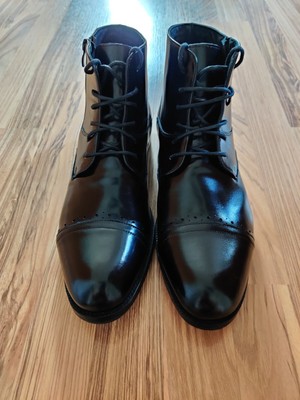 stacy adams cap toe boot