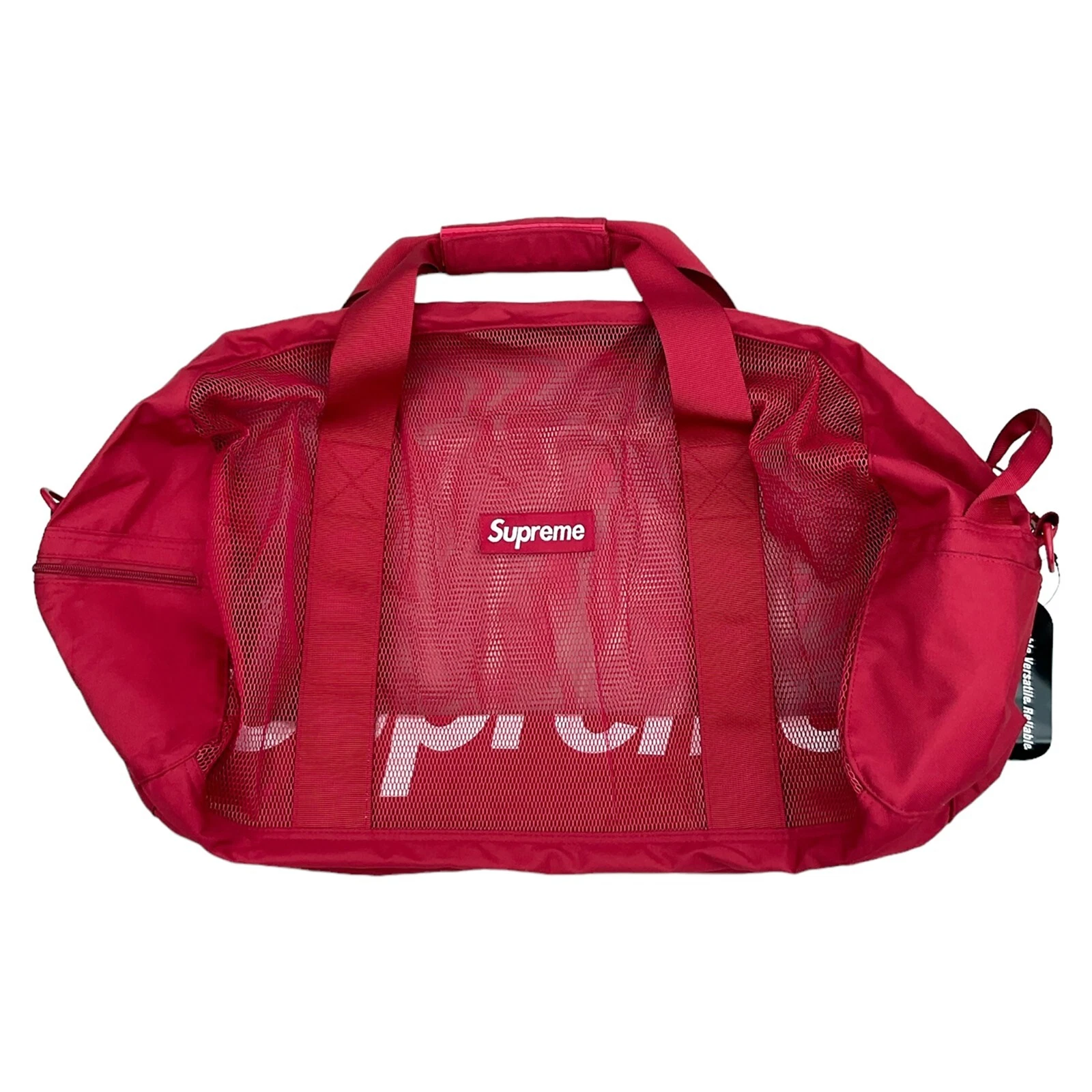 Grand sac de voyage Supreme SS20 rouge foncé