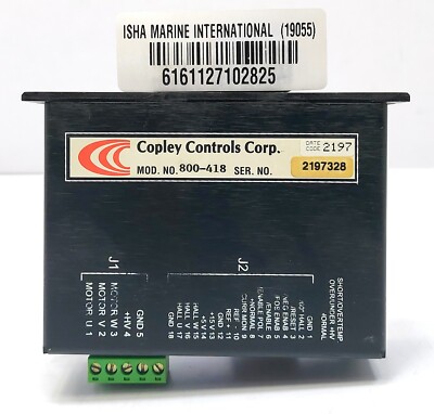 Copley Controls Corp. Servo Verstärker Modell 800-418