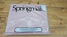 Vintage Springmaid Wondercale Twin Flat Sheet Pink NOS