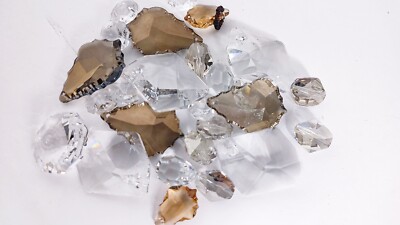 26 Drilled Crystal Pendants Swarovski Asfour Preciosa JEWELRY/SUN CATCHER MAKING