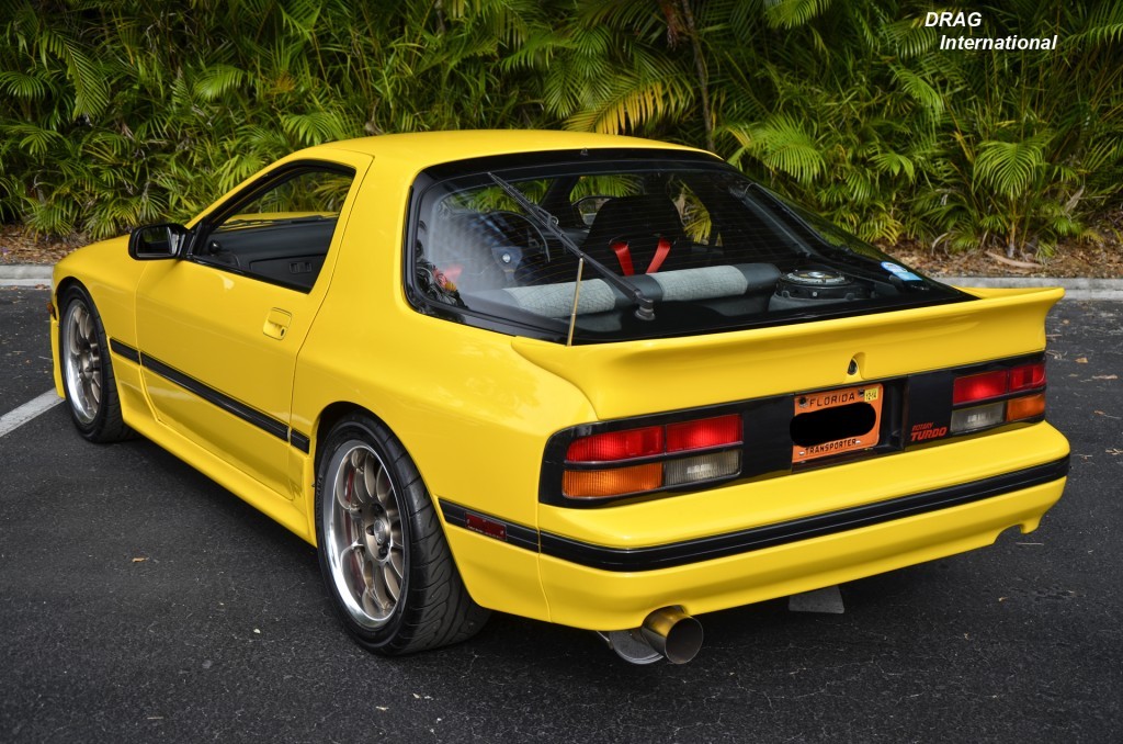 For Mazda RX7 FC3S fc savanna rx-7 rear spoiler wing ducktail re