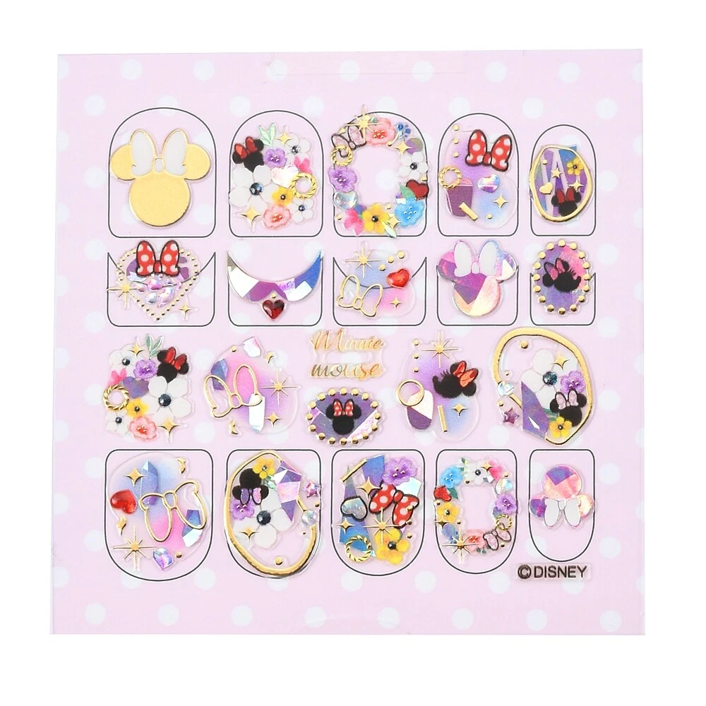 Disney Store Minnie Nail Art Sticker seal the NAMIE nail art