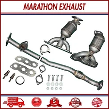 Manifold Catalytics + Flex Pipe Set For 2007-2013 Mitsubishi Outlander 3.0L NEW