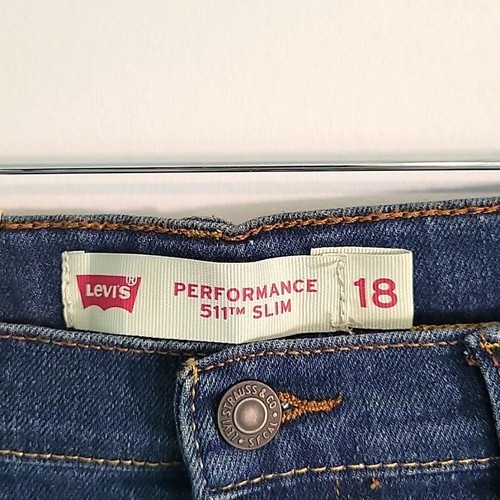 Levi's 511 Performance Slim Fit Jean Size 18 29W X 31L Medium Wash NWT - Picture 5 of 9