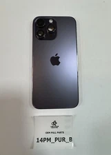 iPhone 14 Pro MAX Deep Purple Back Housing Replacement W Small Part OEM Grade B