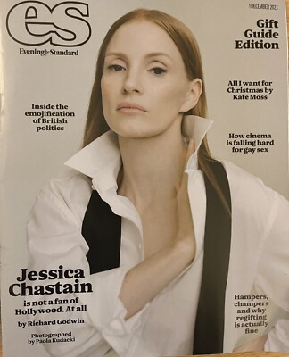 JESSICA CHASTAIN -ES MAGAZINE DEC 2023-ZERO DARK THIRTY