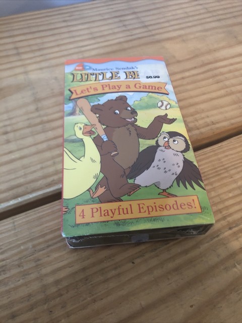 Little Bear - Lets Play a Game (VHS, 2001) for sale online | eBay