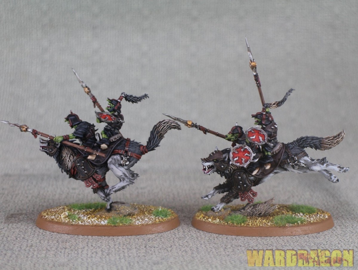 Warhammer Age Of Sigmar - Gloomspite Gitz - Snarlpack Cavalry - Deskové