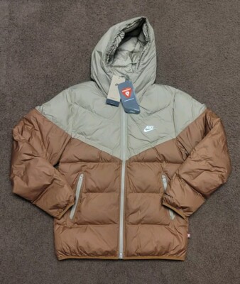 Nike Windrunner PrimaLoft Storm-FIT Hooded Puffer Jacket XXL Khaki FB8185 248