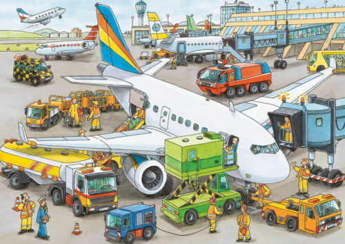 Ravensburger - Busy Airport Puzzle 35pc - Picture 1 of 2