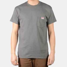 Ben Davis Short Sleeve Pocket T-Shirt Charcoal Gray Men's SMALL BRAND NEW W/ TAG