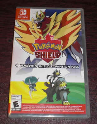 Pokemon Shield with Expansion Pass (Nintendo Switch) BRAND NEW / Region  Free 45496597214