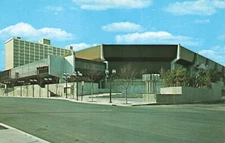 Postcard RI Providence Civic Dunkin' Donuts "The Dunk" Amica Mutual Pavilion