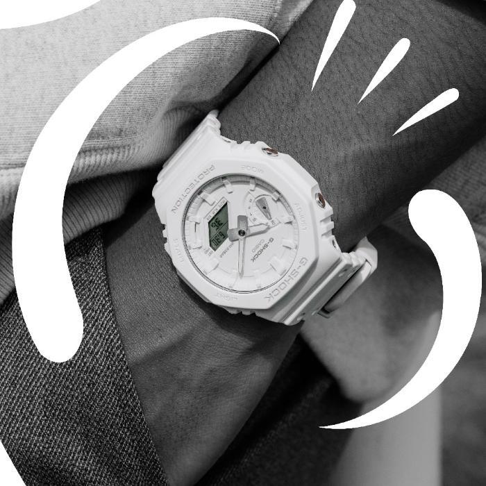 CASIO G-SHOCK GA-2100-7A7JF オールホワイト GA-2100-7A7JF | CASIO
